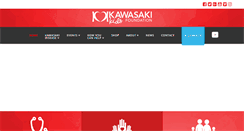 Desktop Screenshot of kawasakikidsfoundation.org
